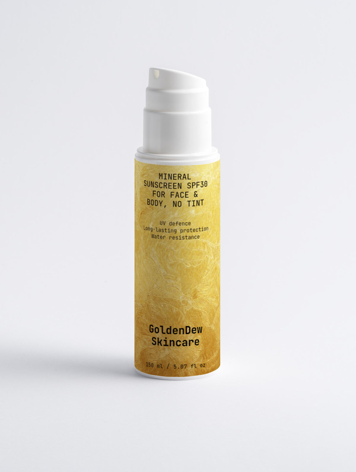 Mineral Sunscreen SPF30 for Face & Body, no tint